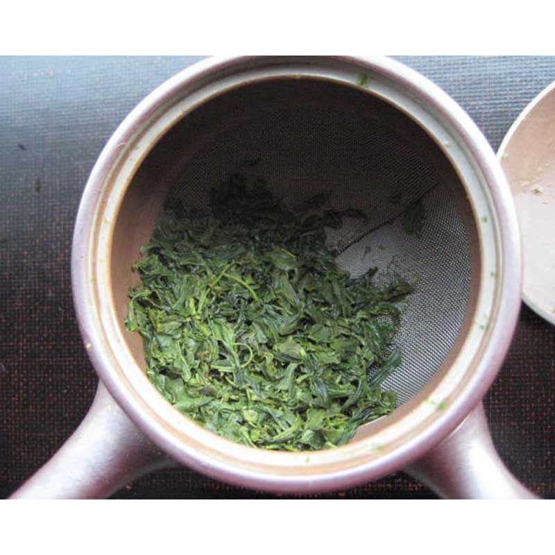 Chado Guricha Tamaryokucha Tea in teapot