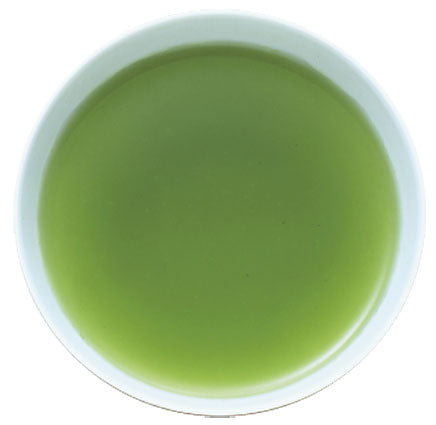 mechakucha green tea color. Tea loose leaves and stems