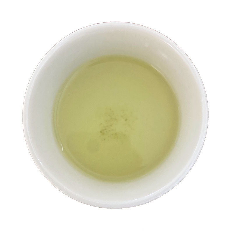 Golden yellow color Sencha