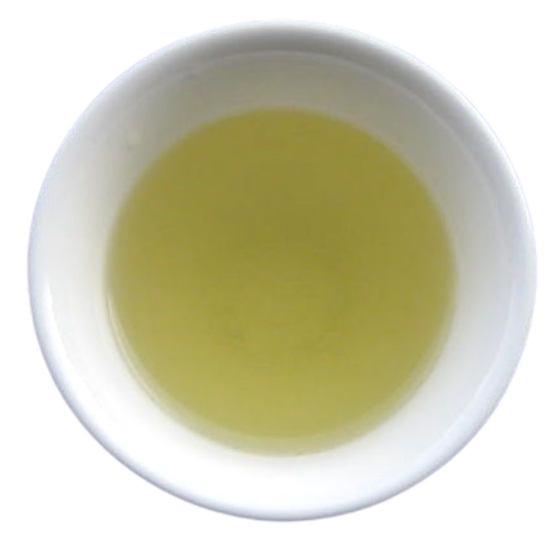 Guricha Tamaryokucha Tea ready to drink in cup.. japanese green tea shipped from canada