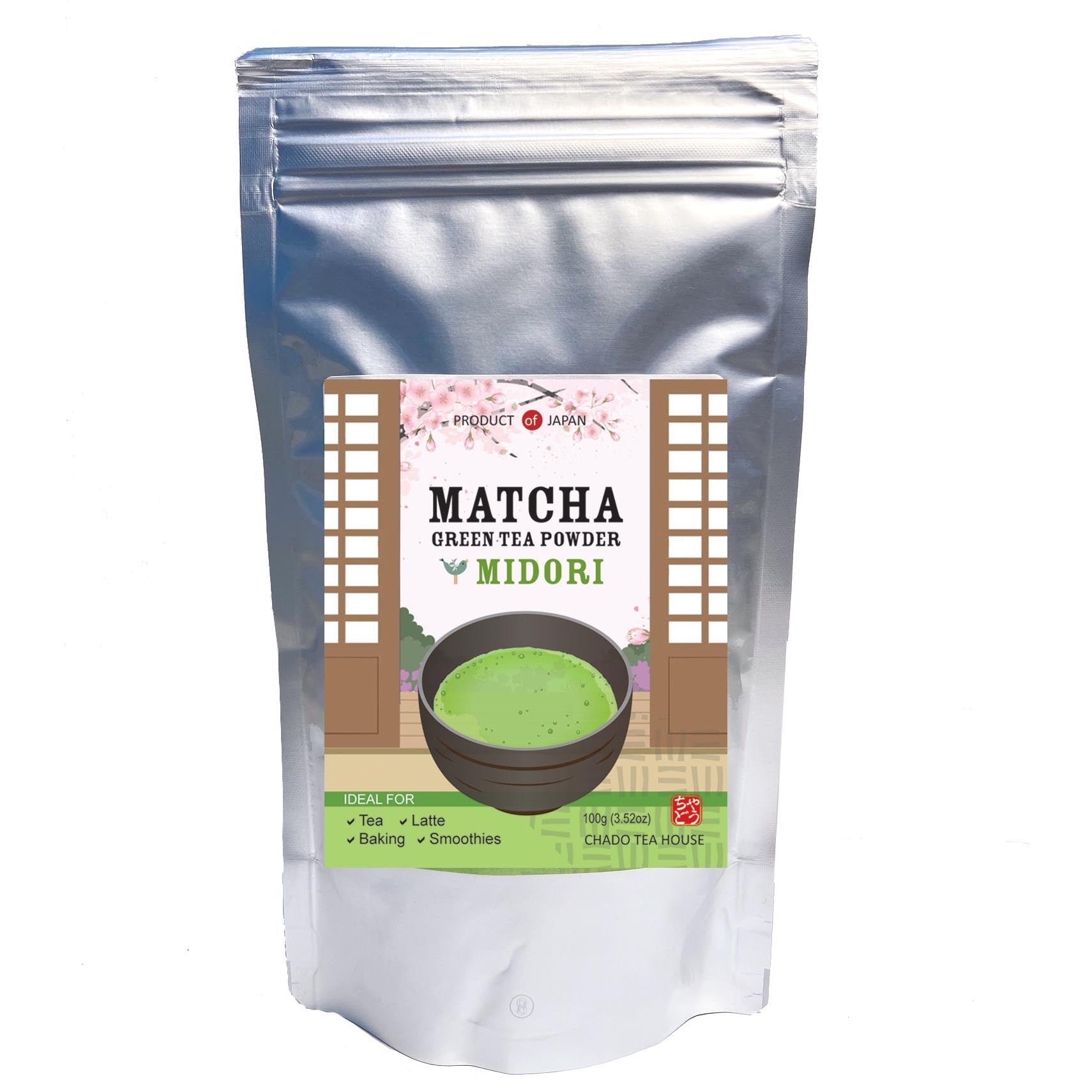 Ceremonial Matcha in bulk size for Matcha drink and baking